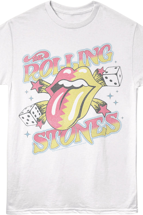 Dice And Stars Rolling Stones T-Shirtmain product image