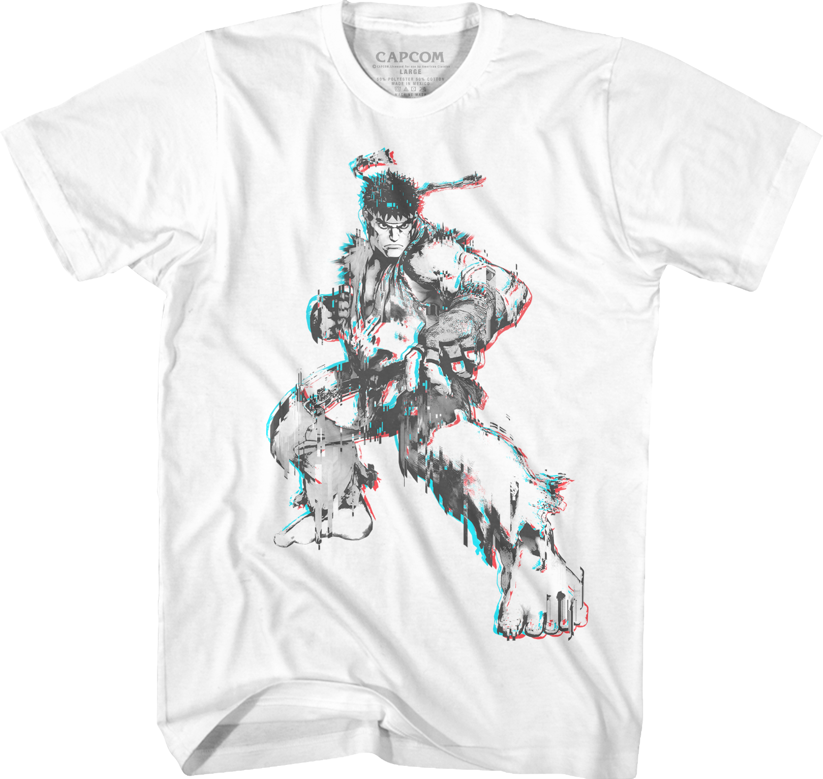 Distorted Ryu Street Fighter T-Shirt