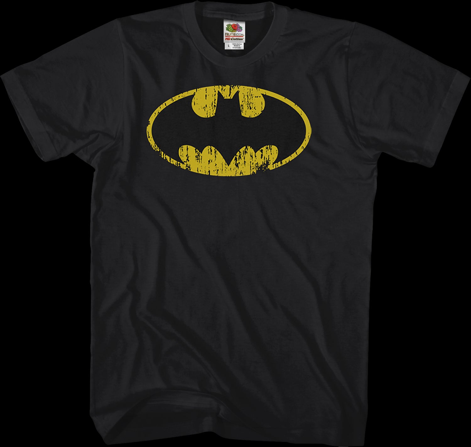 Distressed Bat Symbol Batman T-Shirt