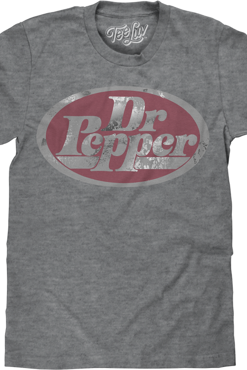 Distressed Classic Logo Dr. Pepper T-Shirtmain product image