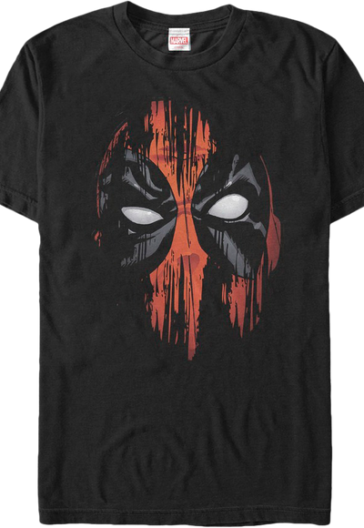 Distressed Mask Deadpool T-Shirt