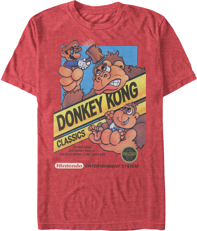 Donkey Kong Shirt: Video Games Nintendo T-shirt