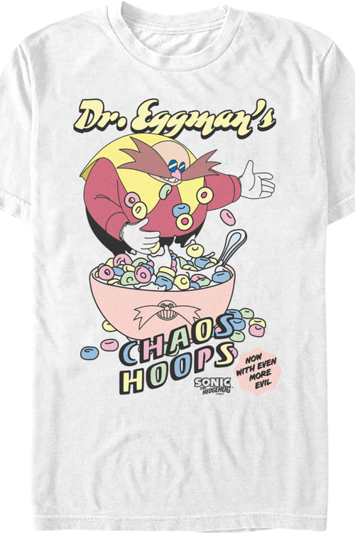 Dr. Eggman's Chaos Hoops Sonic The Hedgehog T-Shirtmain product image