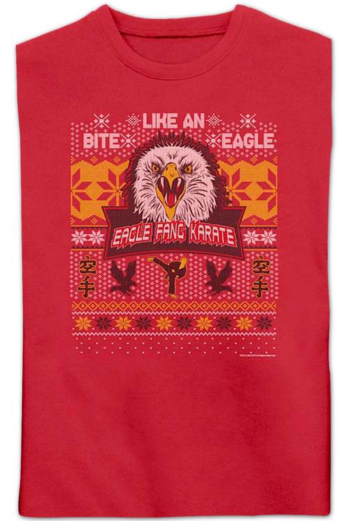 Eagle Fang Karate Faux Ugly Christmas Sweater Cobra Kai Sweatshirtmain product image