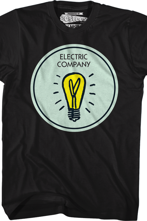 Electric Company Monopoly T-Shirtmain product image