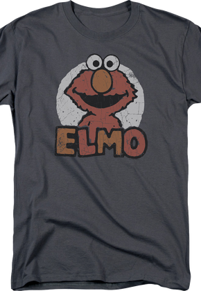 Elmo Illustration Sesame Street T-Shirt