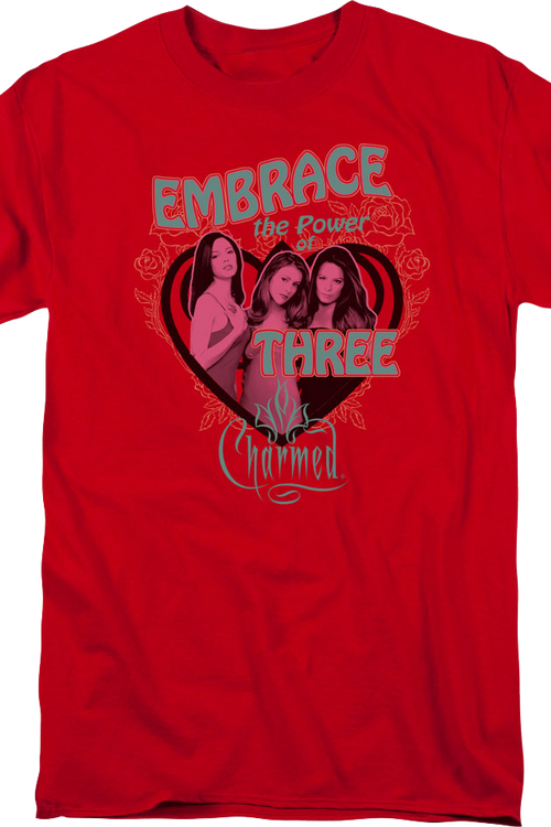 Embrace The Power Of Three Charmed T-Shirtmain product image