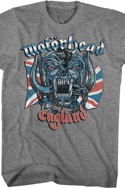 England Union Jack Motorhead T-Shirtmain product image