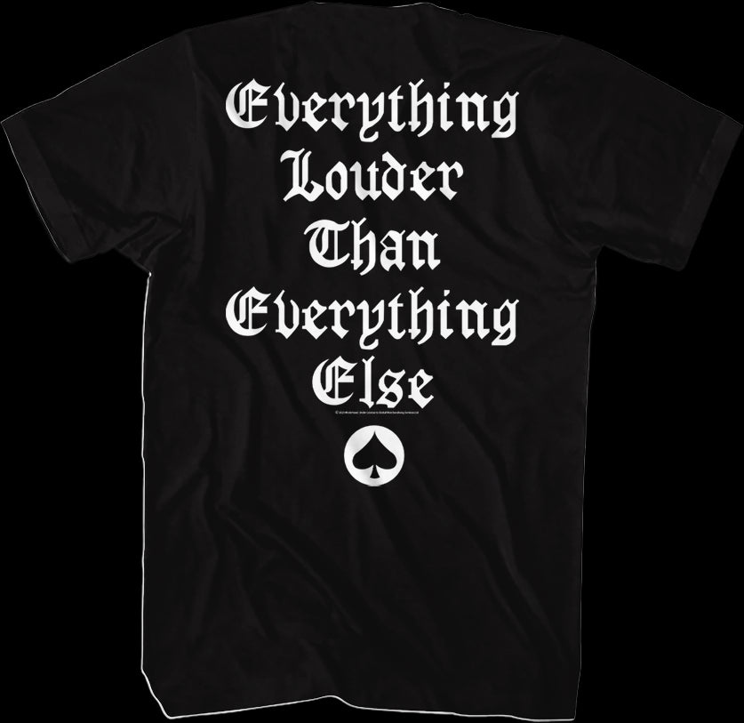 Everything Louder Than Everything Else Motorhead T-Shirt