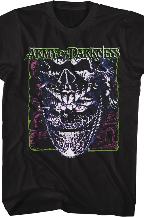 Evil Ash Close-Up Army Of Darkness T-Shirtmain product image