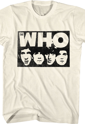 Faces The Who T-Shirt