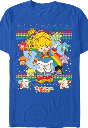 Faux Ugly Sweater Rainbow Brite T-Shirt