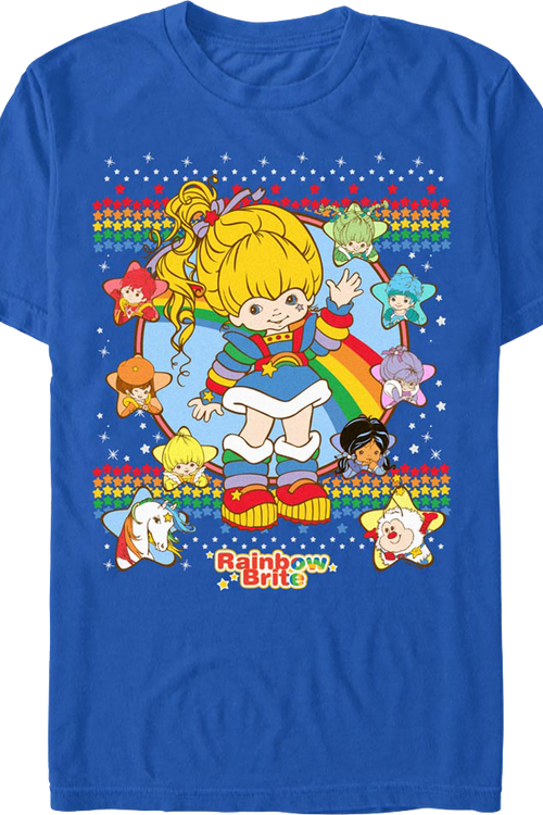 Faux Ugly Sweater Rainbow Brite T-Shirtmain product image