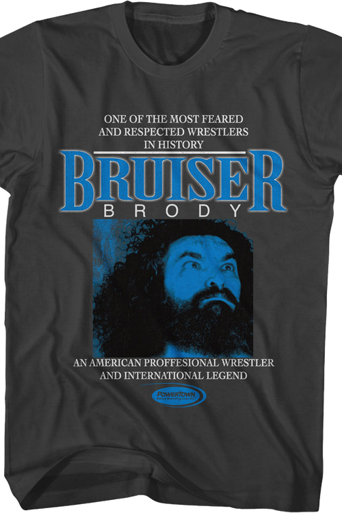 Feared And Respected Bruiser Brody T-Shirtmain product image