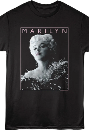 Feathered Dress Marilyn Monroe T-Shirt