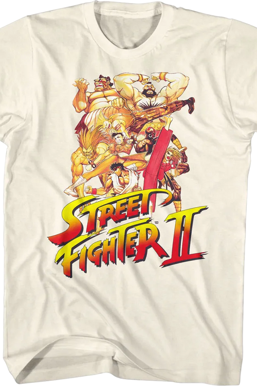 Fighting Poses Street Fighter II T-Shirtmain product image