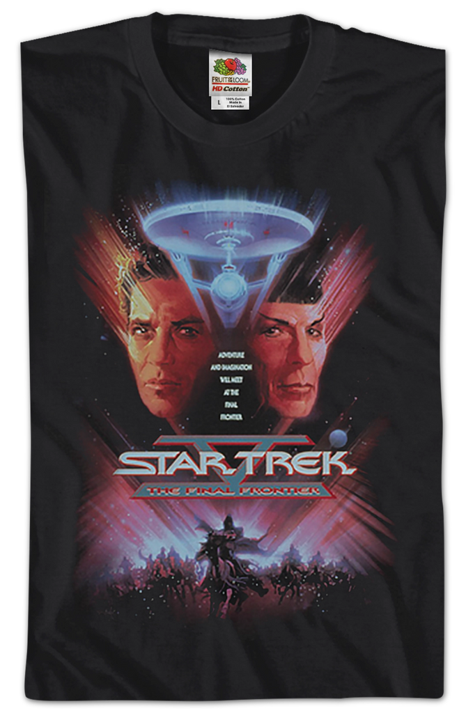 Final Frontier Star Trek T-Shirt: Star Trek Mens T-Shirt