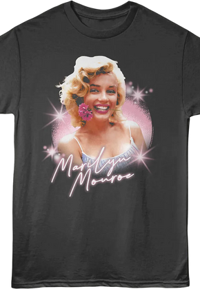 Flower Marilyn Monroe T-Shirt