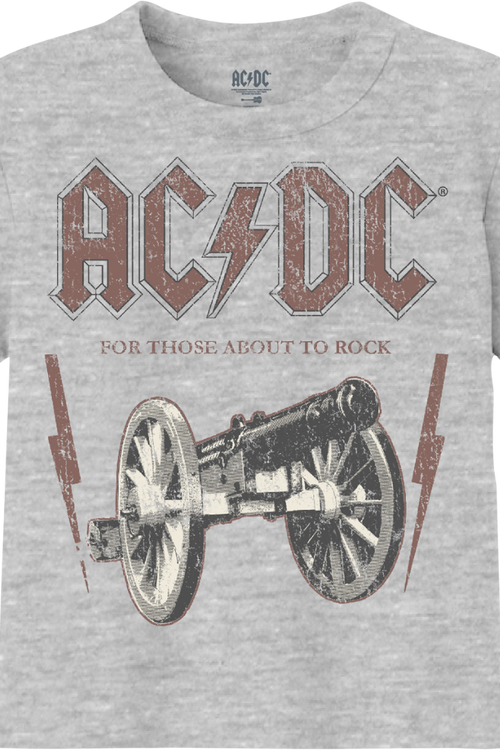 For Those About To Rock We Salute You ACDC Crop Topmain product image