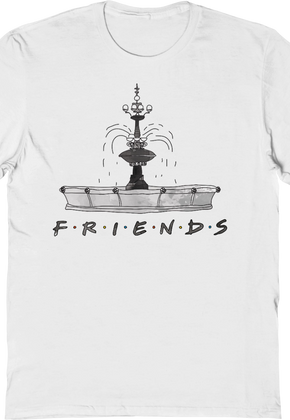 Fountain Sketch Friends T-Shirt