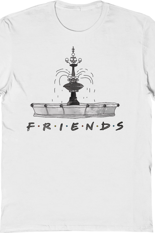 Fountain Sketch Friends T-Shirtmain product image