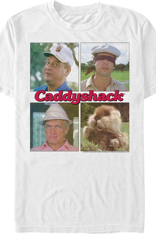 Four Photos Caddyshack T-Shirtmain product image
