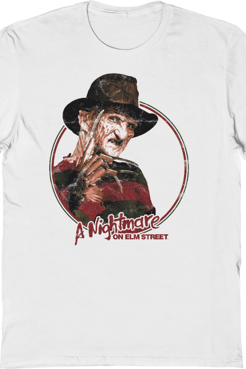 Freddy Krueger Circle Nightmare On Elm Street T-Shirtmain product image