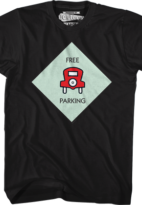 Free Parking Monopoly T-Shirt