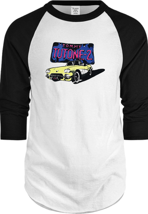 Front & Back Tommy Tutone Raglan Baseball Shirt