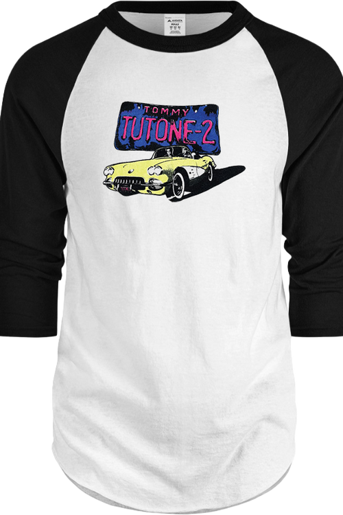 Front & Back Tommy Tutone Raglan Baseball Shirtmain product image