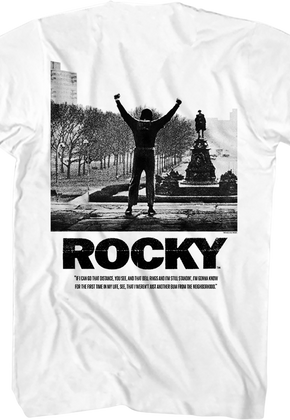 Front & Back Go The Distance Rocky T-Shirt