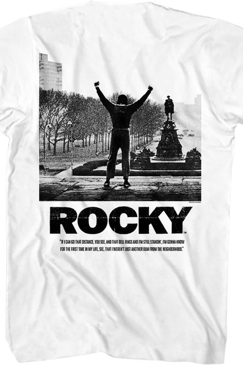 Front & Back Go The Distance Rocky T-Shirtmain product image