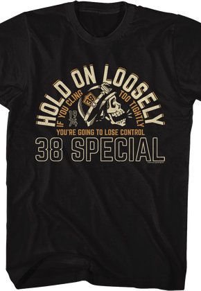 Front & Back Hold On Loosely 38 Special T-Shirt