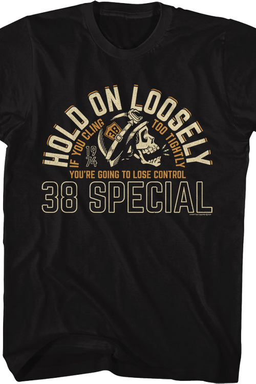 Front & Back Hold On Loosely 38 Special T-Shirtmain product image