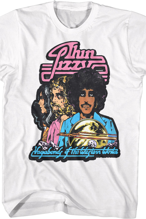 Front & Back Vagabonds of the Western World Thin Lizzy T-Shirtmain product image