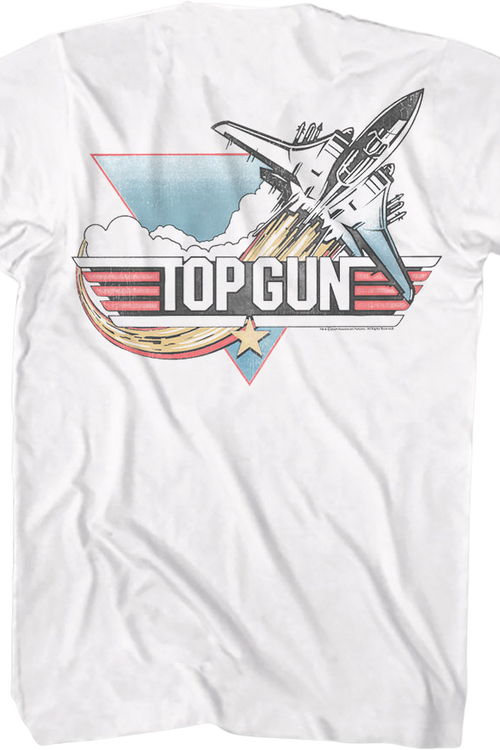 Front & Back Vintage Logo Top Gun T-Shirtmain product image