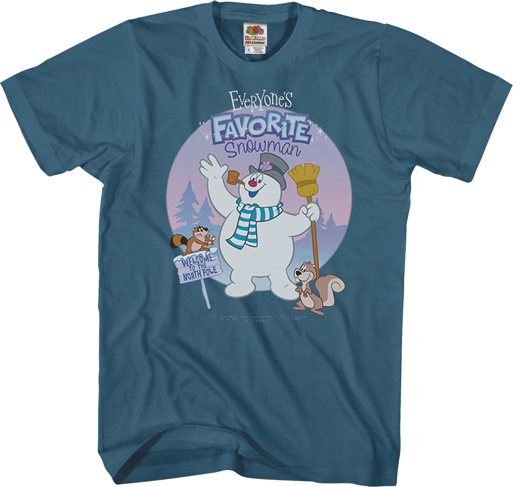 Frosty The Snowman Shirt: Frosty Mens T-Shirt