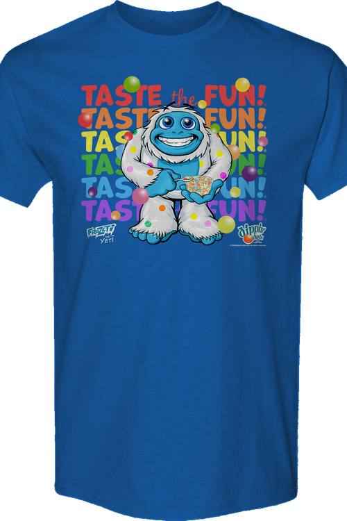 Frozeti The Yeti Taste The Fun Dippin' Dots T-Shirtmain product image