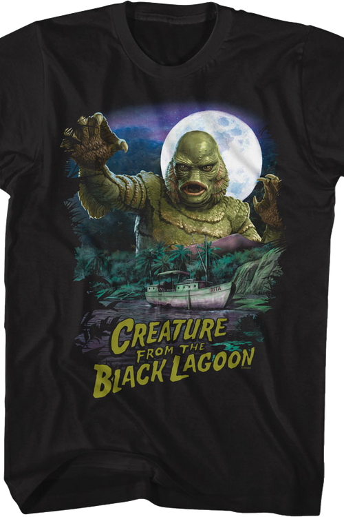 Full Moon Creature From The Black Lagoon T-Shirtmain product image