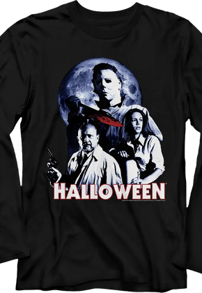 Full Moon Halloween Long Sleeve Shirt