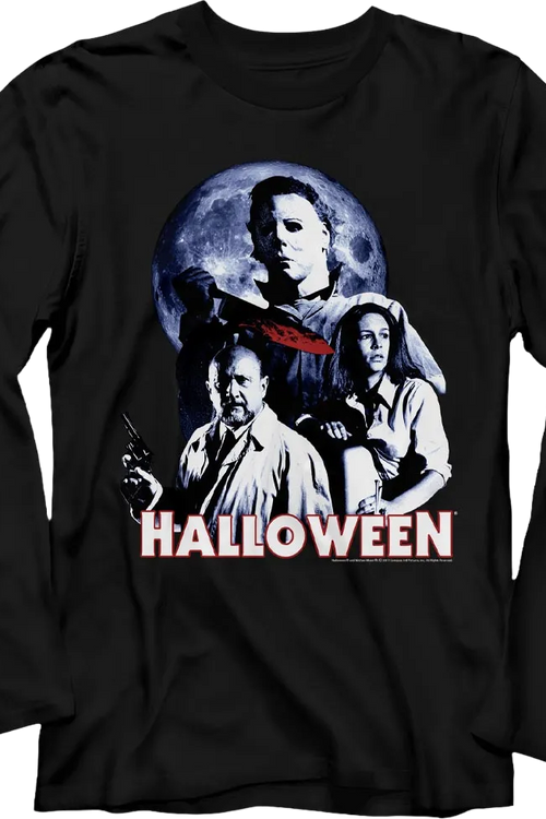 Full Moon Halloween Long Sleeve Shirtmain product image