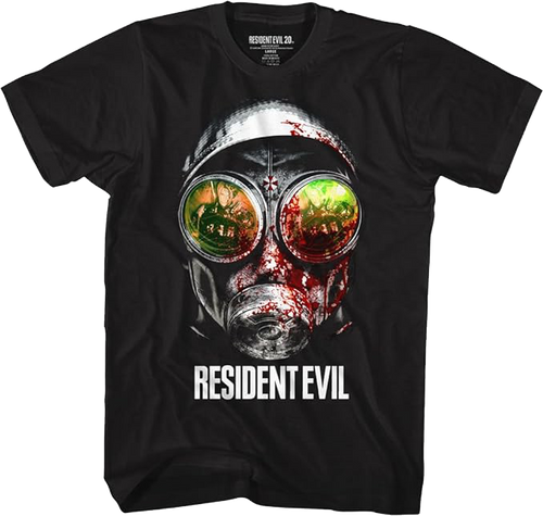 Gas Mask Resident Evil T-Shirtmain product image