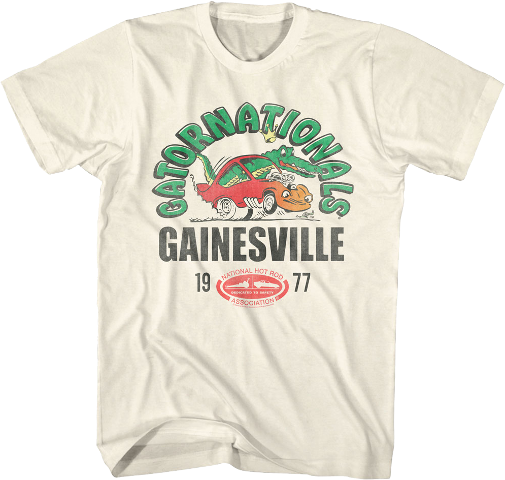 Gatornationals 1977 National Hot Rod Association T-Shirt