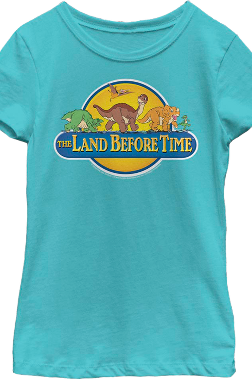 Girls Youth Classic Logo Land Before Time Shirtmain product image