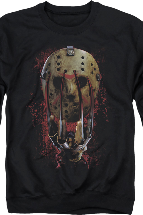 Glove And Mask Freddy vs. Jason Sweatshirtmain product image