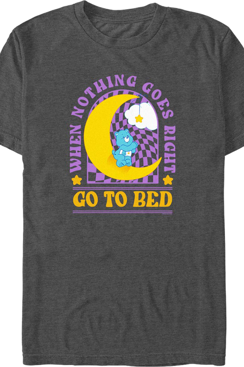 Go To Bed Care Bears T-Shirtmain product image