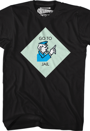 Go To Jail Monopoly T-Shirt