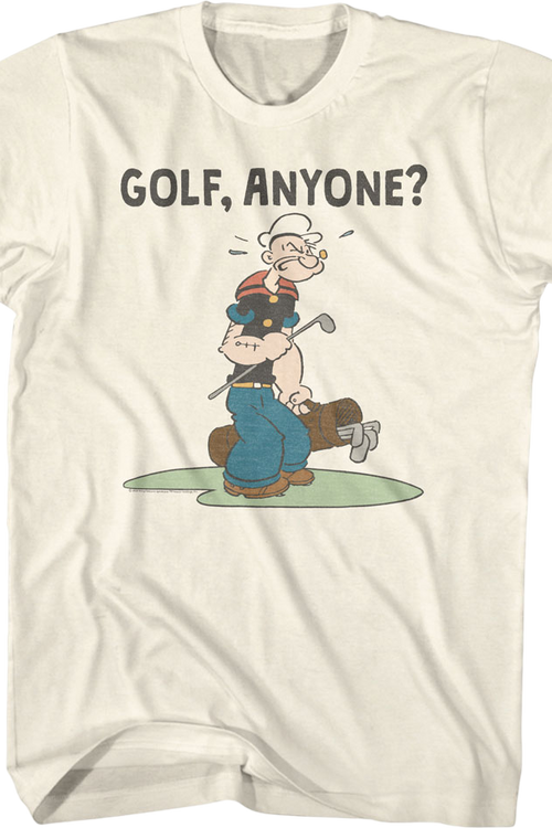 Golf, Anyone? Popeye T-Shirtmain product image