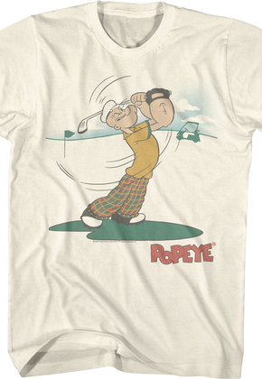 Golf Swing Popeye T-Shirt