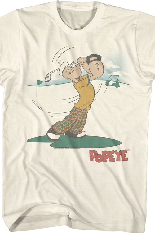 Golf Swing Popeye T-Shirtmain product image